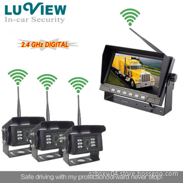 Digital Wireless Rear View System for Heavy-Duty Equipment